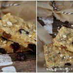 Eiweiß-Cranberry-Flapjack, Müsliriegel,