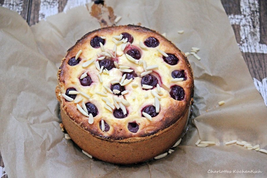 Käsekuchen, Kirschkäsekuchen, Rezept, Backen