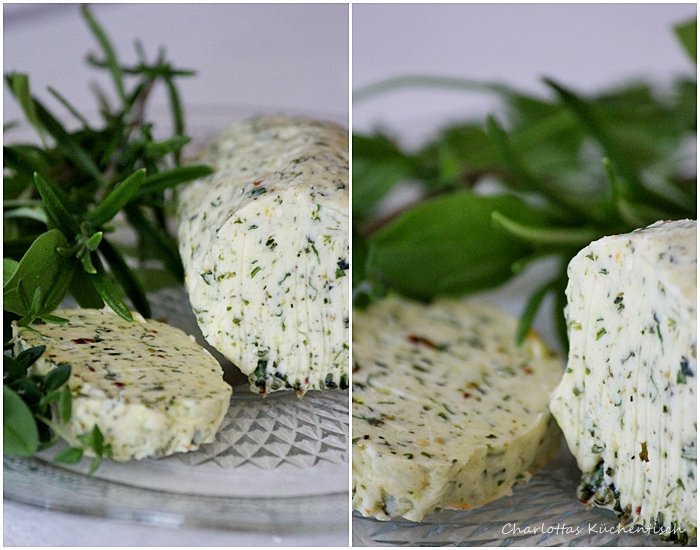 Kräuterbutter, Café de Paris, Butter, Grillbeilage, Fingerfood, Brotaufstrich