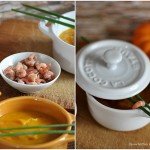 Kürbissuppe, Hokaido-Kürbis, Petersilienwurzel, Kochen, Rezept, Suppe, Seelenwärmer, Herbstblues