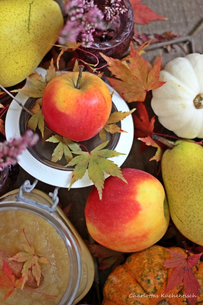 Apfelmus, Äpfel, Herbst, Apfelkompott, Geschenke aus der Küche
