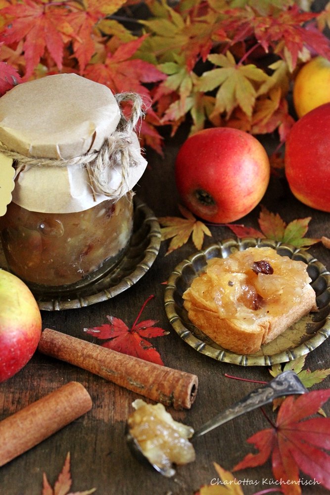 Bratapfelmarmelade, Brotaufstrich, Marmelade, Geschenke aus der Küche, Rezept, Bratapfel