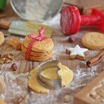 Stempelkekse, Butterkekse, Weihnachtsplätzchen, Weihnachtsbäckerei, Weihnachten, Christmas, Backen