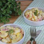 Kartoffelsalat, Kartoffeln, Fleischsalat, klassischer Kartoffelsalat, Grillspaß, Partyfood, Picknick