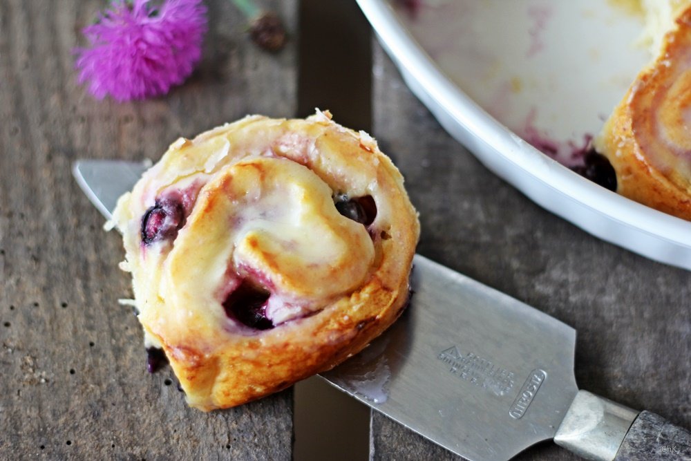 Blaubeer Quarkschnecken, Hefeschnecke, Hefeteig, Quarkschnecke, Blaubeeren, Rezept, Backen