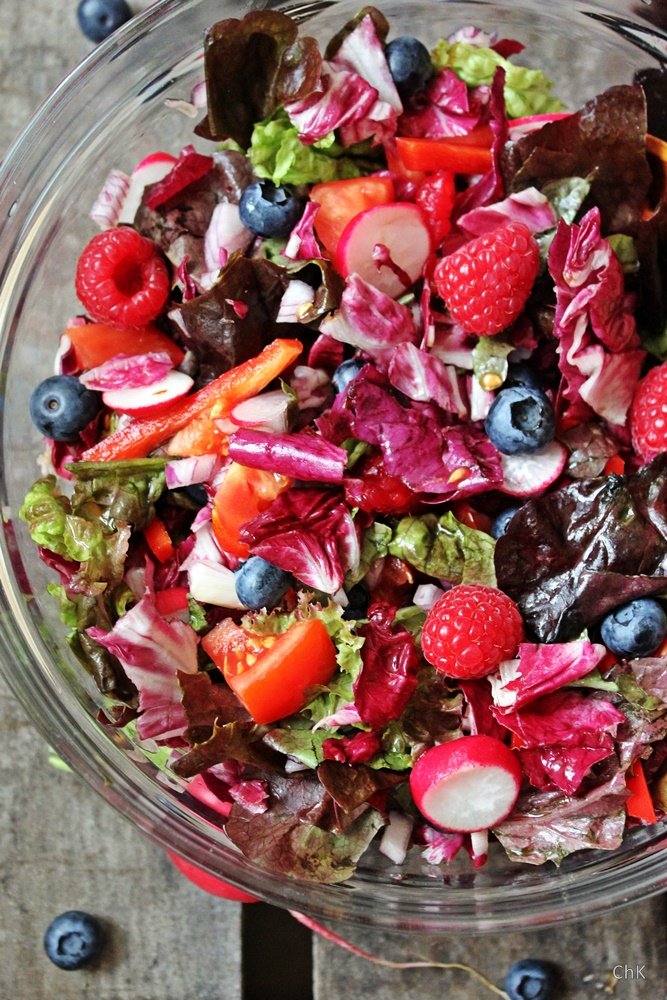 Roter Salat, Zapfhahn Dortmund, Rote Beete, Himbeeren, Blaubeer Balsam, Rezept, Einkaufstipp