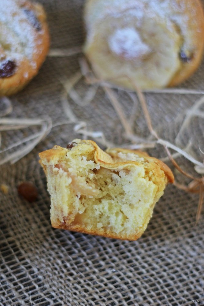 Bratapfelmuffins, Muffins, Apfelkuchen, Rezept, Backen, Bratapfel