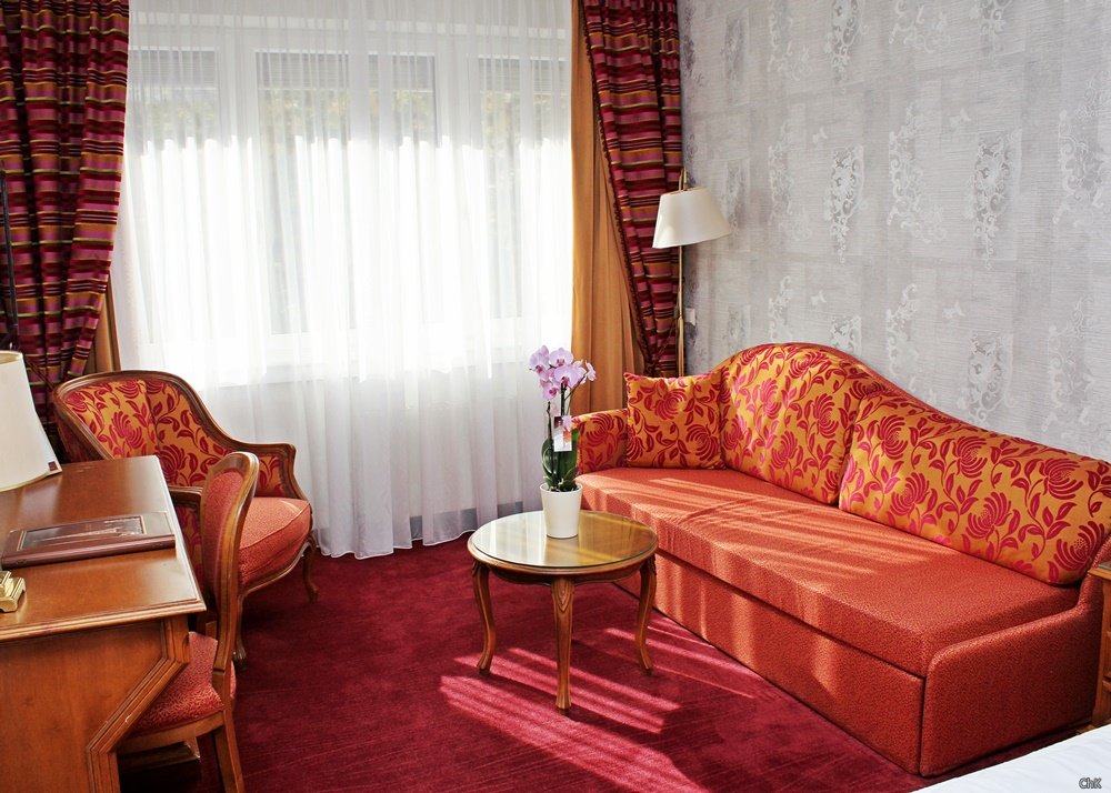 Sitzecke Hotel Stefanie Wien