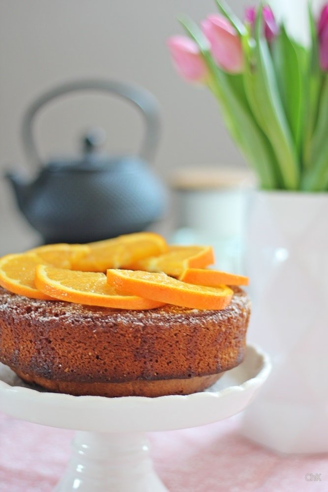 Orangen Mandel Kuchen