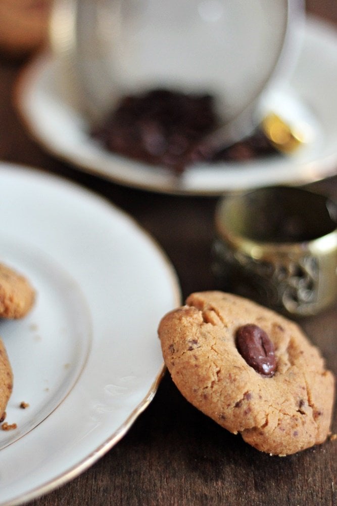 Kaffeecookies, Cookies, Backen, Rezept, Mokkabohnen, Plätzchen, mürbe