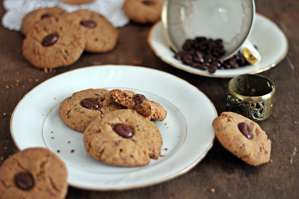 Kaffeecookies, Cookies, Backen, Rezept, Mokkabohne