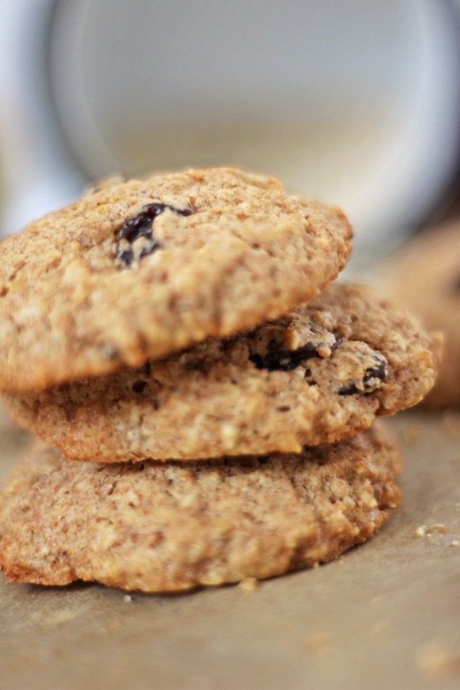 Bratapfel Cookies, Haferflocken, Apfel, Zimt, gesund, Snack