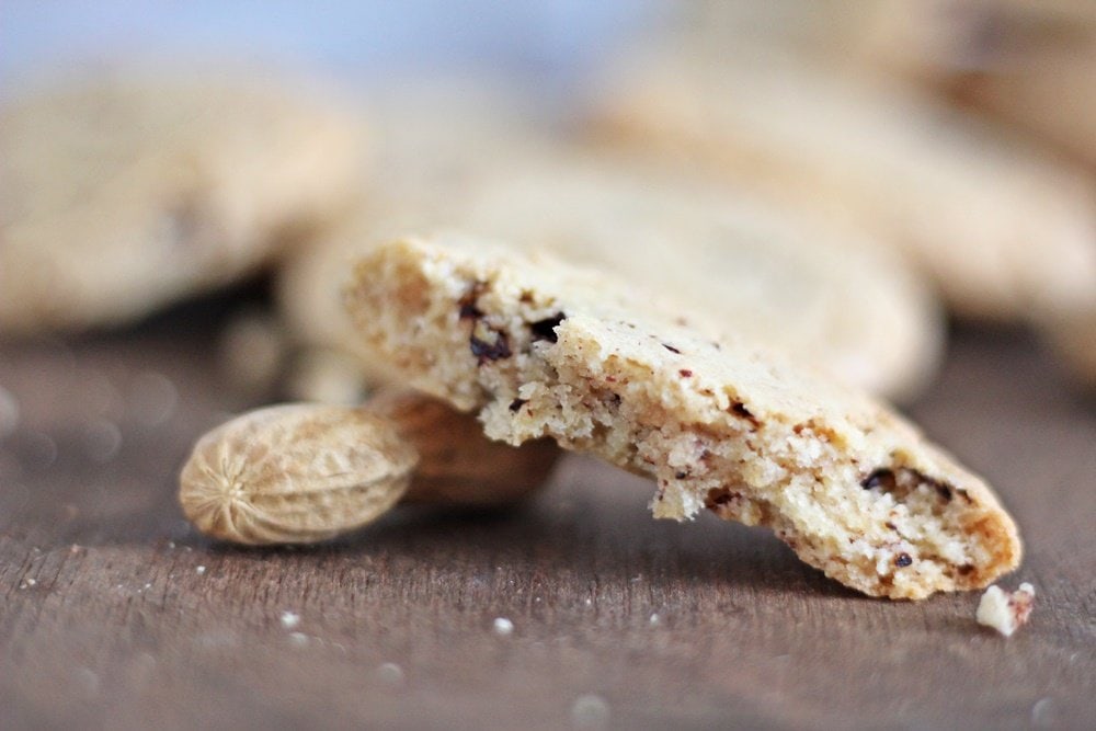 Cookies, Weihnachtsbäckerei, Nuss-Orangen-Cookies, Rezept