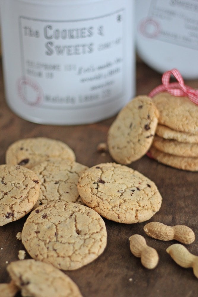 Cookies, Weihnachtsbäckerei, Nuss-Orangen-Cookies, Rezept