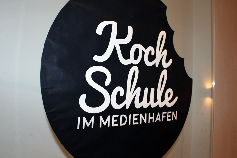 Logo Kochschule im Medienhafen in Düsseldorf