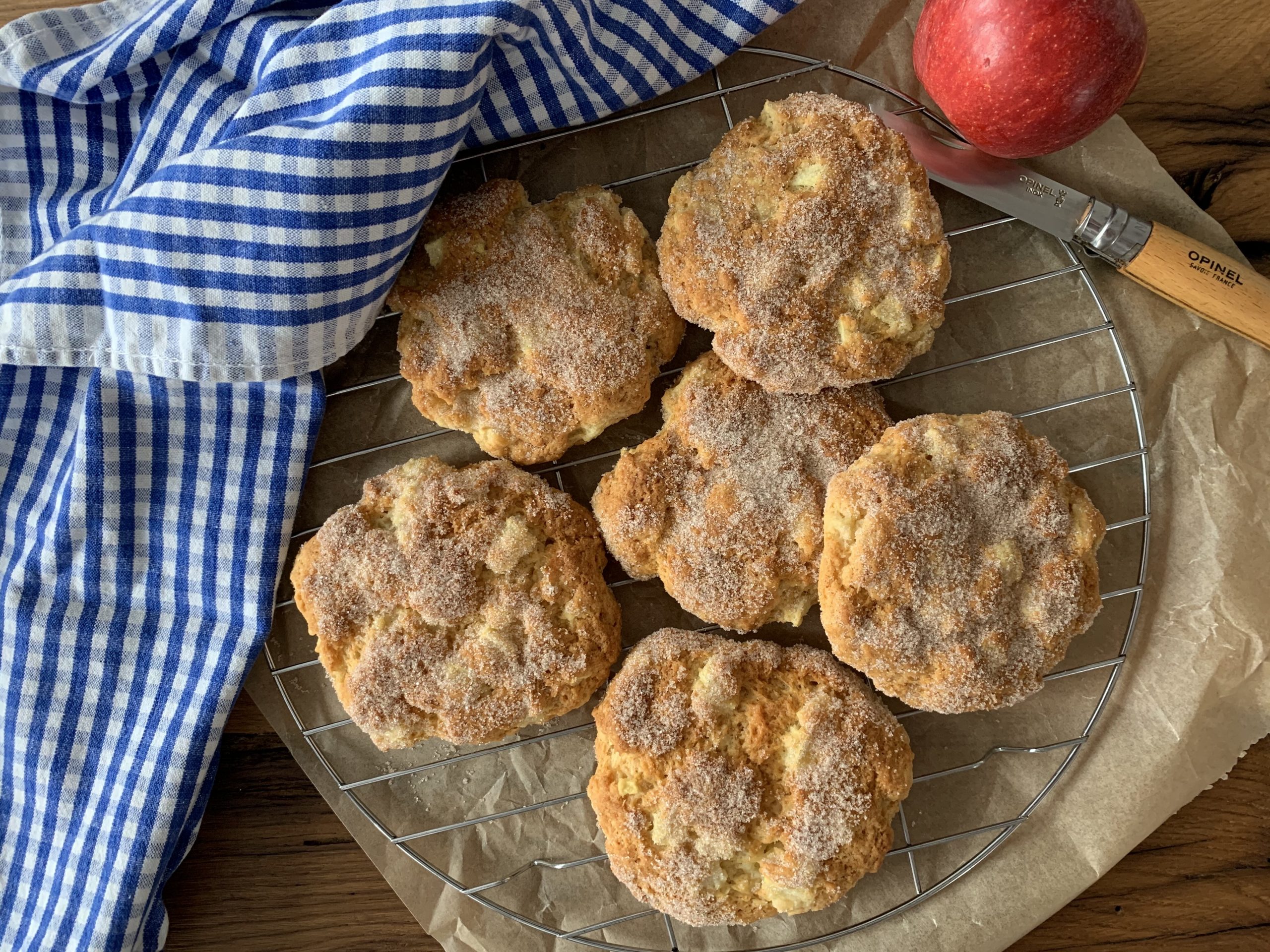 Apfel-Quark-Taler - Charlottas Küchentisch