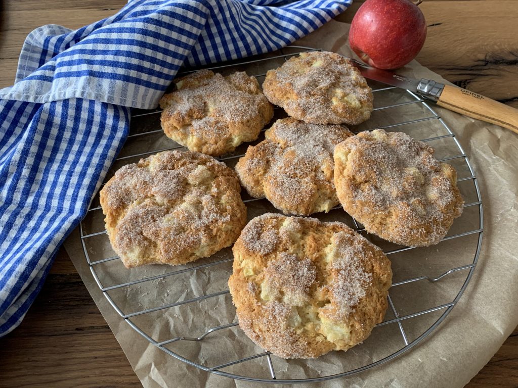 Apfel-Quark-Taler - Charlottas Küchentisch